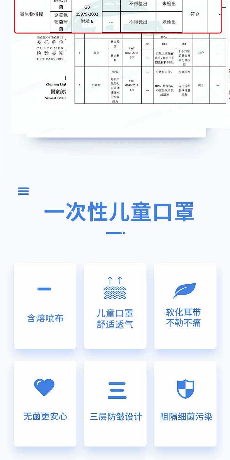 漢盾勞保用品 EK003 兒童卡通一次性口罩 獨(dú)立裝