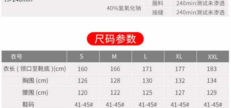 漢盾勞保批發(fā) BP6711 耐酸堿耐油半封閉防化服