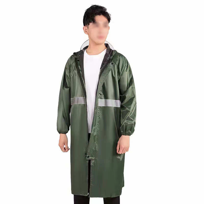 騎行不狼狽！分體雨衣帽子這樣固定，視線全程無遮擋